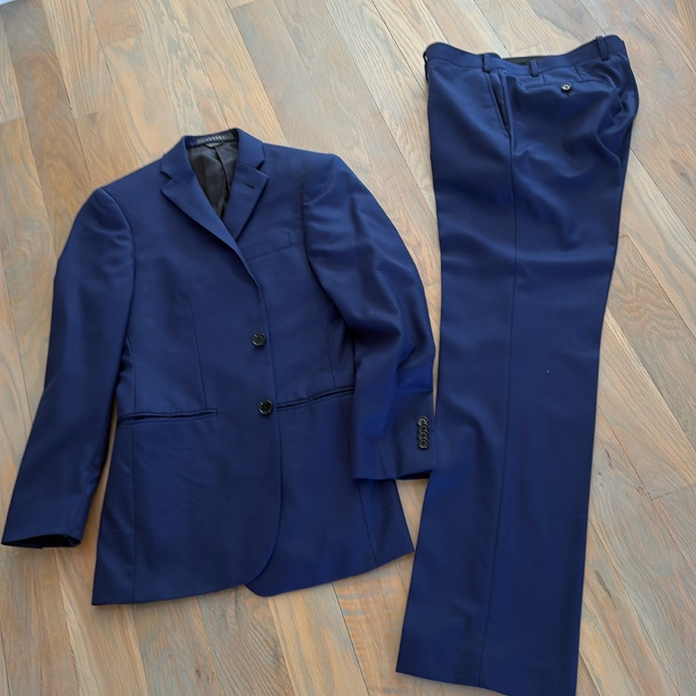 Men's navy suit  slim fit